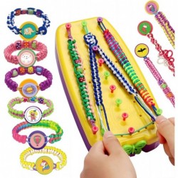 Fashion Friendship Bracelet Making Kits with Pop Beads 30 Pack Strings Hair Band Girls Jewelry Crafts Toys Birthday Christmas...