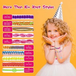 Fashion Friendship Bracelet Making Kits with Pop Beads 30 Pack Strings Hair Band Girls Jewelry Crafts Toys Birthday Christmas...