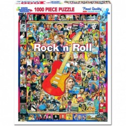 Puzzles Rock 'N Roll - 1000 Piece Jigsaw Puzzle $34.71 Jigsaw Puzzles