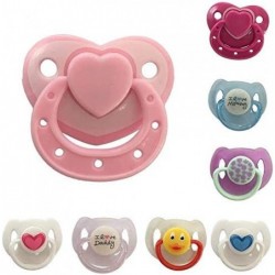 Magnetic Pacifier 8 pcs 8 Color for Reborn Baby Dolls Boy Girl Dummy Magnet Pacifier Dolls Nipple DIY Dolls Accessories $31.2...