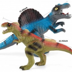 Dinosaur Toys Big Realistic Dinosaur Toys for Kids Age 3-5 9”-12” Giganotosaurus Velociraptor T-Rex for Dinosaur Party Favors...