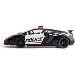 Compatible for 5" Diecasting Alloy Car Model Lamborghini Gallardo Police Car Toy Car Pull Back Vehicles Toy Car for Toddlers ...