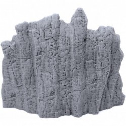 Volcanic Rock Wall Set A 3D Printed Tabletop RPG Scenery and Wargame Terrain for 28mm Miniatures $33.87 Game Accessories