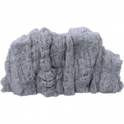 Volcanic Rock Wall Set A 3D Printed Tabletop RPG Scenery and Wargame Terrain for 28mm Miniatures $33.87 Game Accessories