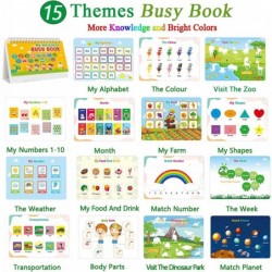 Montessori Busy Book 30 Themes Preschool Busy Book for Toddlers 3-6 Year Old Preschool Learning Activity Book Quiet Book Pres...