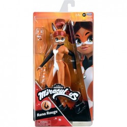 Rena Rouge Doll 10.5" Fashion Doll with Accessories and Trixx Kwami by Playmates Toys Orange $25.86 Dolls