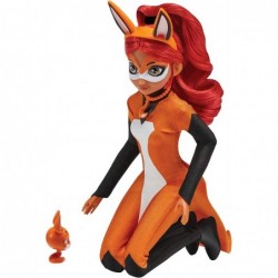 Rena Rouge Doll 10.5" Fashion Doll with Accessories and Trixx Kwami by Playmates Toys Orange $25.86 Dolls