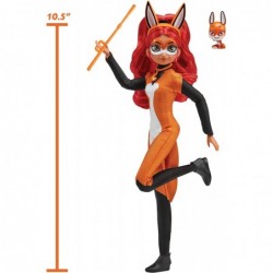 Rena Rouge Doll 10.5" Fashion Doll with Accessories and Trixx Kwami by Playmates Toys Orange $25.86 Dolls