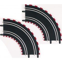 Curve 1/90° (2) $31.06 Slot Cars Race Tracks & Accessories