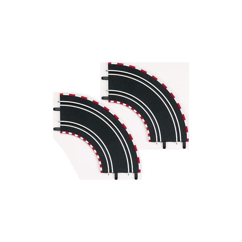 Curve 1/90° (2) $31.06 Slot Cars Race Tracks & Accessories