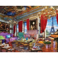 1000 Piece Jigsaw Puzzle Palace in Paris - Made in USA $35.23 Jigsaw Puzzles