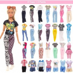 35 Pack Doll Clothes and Accessories 5 PCS Fashion Dresses 3 PCS Gown Dresses 3 Bikini Swimsuits 5 Outfits 10 Shoes 5 Glasses...