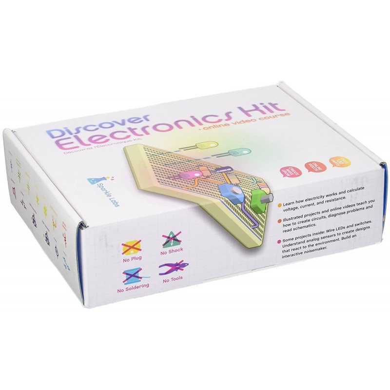 SL004-VP DIY Discover Electronics Kit Version 3 $83.46 Electronic Learning & Education Toys