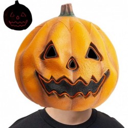 Pumpkin Mask LED Light Latex Full Head Mask Fancy Dress Pumpkin Decoration for Halloween Costume Party $31.31 Kids' Dress-Up ...