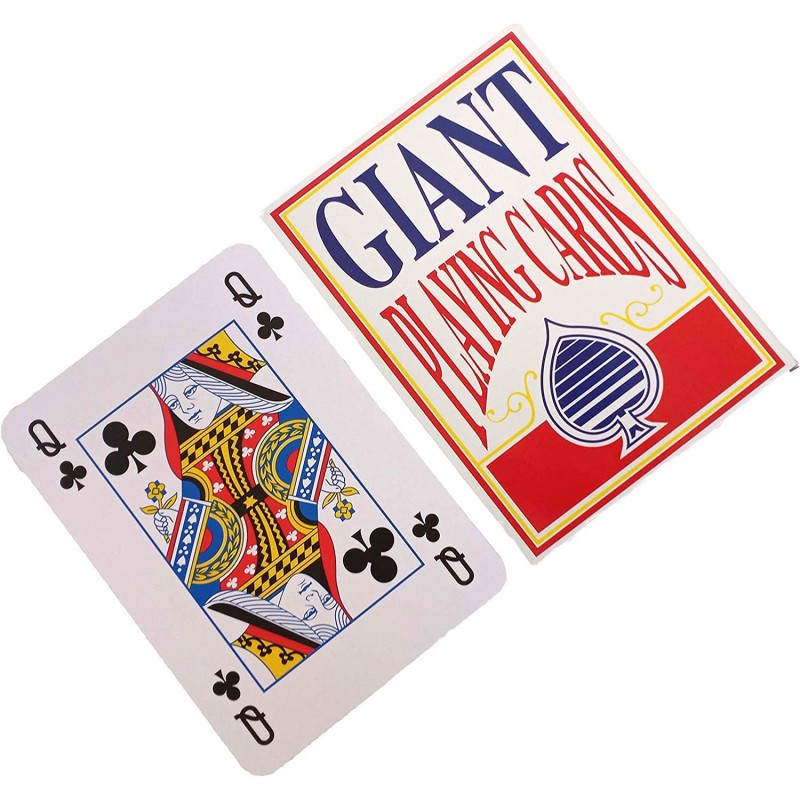 Jumbo Playing Cards Poker Cards 11" Inches $20.12 Card Games