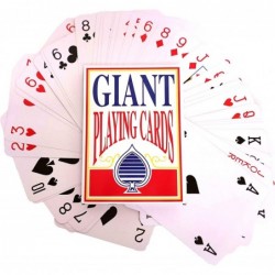 Jumbo Playing Cards Poker Cards 11" Inches $20.12 Card Games