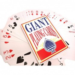 Jumbo Playing Cards Poker Cards 11" Inches $20.12 Card Games