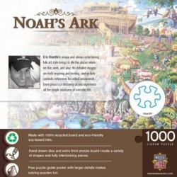 1000 Piece Jigsaw Puzzle for Adults Family Or Kids - Noah's Ark - 19.25"x26.75 $28.52 Jigsaw Puzzles