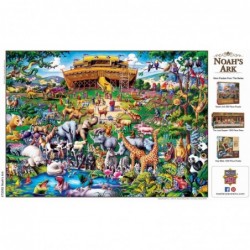 1000 Piece Jigsaw Puzzle for Adults Family Or Kids - Noah's Ark - 19.25"x26.75 $28.52 Jigsaw Puzzles