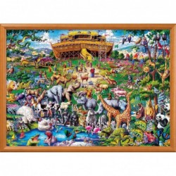 1000 Piece Jigsaw Puzzle for Adults Family Or Kids - Noah's Ark - 19.25"x26.75 $28.52 Jigsaw Puzzles