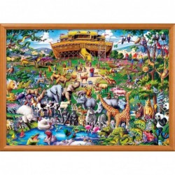 1000 Piece Jigsaw Puzzle for Adults Family Or Kids - Noah's Ark - 19.25"x26.75 $28.52 Jigsaw Puzzles