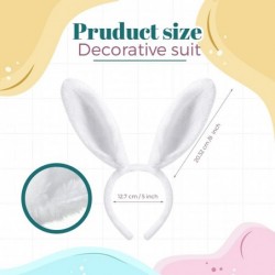 Animal Costume Set Bunny Ears Nose Tail and Bow Tie Bunny Accessories for Kids Easter Cosplay Birthday Performance White $21....