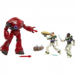 Disney Pixar Lightyear Toys 3 Figure Set with Buzz Lightyear Izzy and Zyclops Action Figures Space Rangers vs Zyclops Collect...