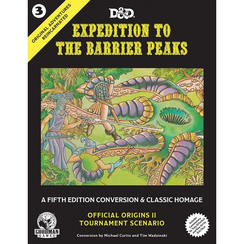 Original Adventures Reincarnated 3: Expedition to The Barrier Peaks $63.42 Board Games