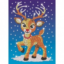 Red Ruby Reindeer Sparkling Arts and Crafts Kit Creative Crafts for Adults and Kids $58.20 Kids' Drawing & Writing Boards