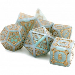 7 Pcs 25mm Giant DND Dice Polyhedral Dice Set D&D Dice for Dungeons and Dragons Pathfinder RPG MTG (Gray Green) $28.31 Game A...