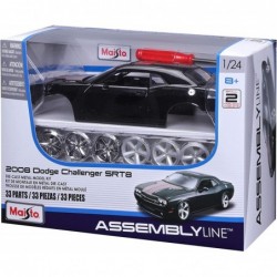 1:24 Scale Assembly Line 2008 Dodge Challenger SRT8 Diecast Model Kit (Colors May Vary) $54.88 Kids' Play Cars & Race Cars