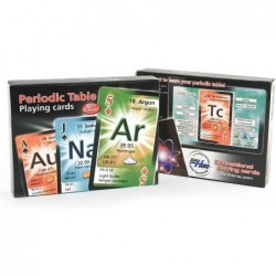 Periodic Table Playing Cards $22.07 Educational Flash Cards