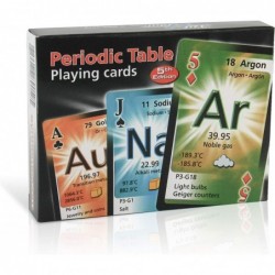 Periodic Table Playing Cards $22.07 Educational Flash Cards