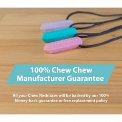 Sensory Necklace – Best for Kids or Adults That Like Biting or Have Autism – Perfectly Textured Silicone Chewy Toys - Chewing...