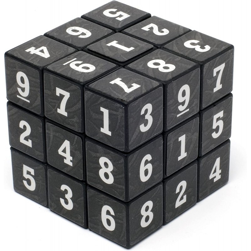 Sudoku Puzzle Cube - A Fun Portable Take On The Classic Sudoku Game - Can You Solve All 6 Sides Multicolor $18.17 Sudoku Puzzles