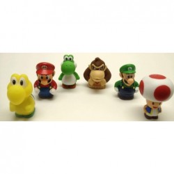 Super Mario Brothers Bath Play Set with Mario Luigi Koopa Troopa Yoshi Donkey Kong and Toad $30.58 Play Figure Playsets