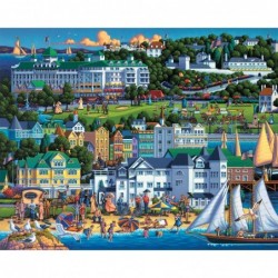 Dowdle Jigsaw Puzzle - Mackinac Island - 500 Piece $45.01 Jigsaw Puzzles