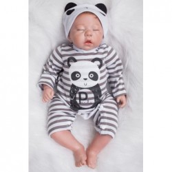 20'' Baby Reborn Dolls Silicone Boys Realistic Toddler That Look Real Lifelike Sleeping Newborn Live Babies Girls Eyes Closed...