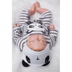 20'' Baby Reborn Dolls Silicone Boys Realistic Toddler That Look Real Lifelike Sleeping Newborn Live Babies Girls Eyes Closed...