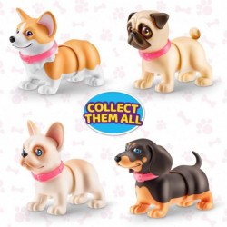 Booty Shakin' Pups (Corgi & Pug) by ZURU Interactive Mini Dog Toys That Walk Waggle and Booty Shake Electronic Puppy Toy for ...