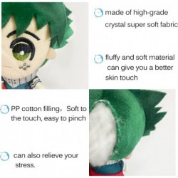 3pc 6.29IN Anime My Hero Academia Izuku Midoriya Katsuki Bakugou Shouto Todoroki Plush Pendant Toy Soft Stuffed Doll Gift Kid...