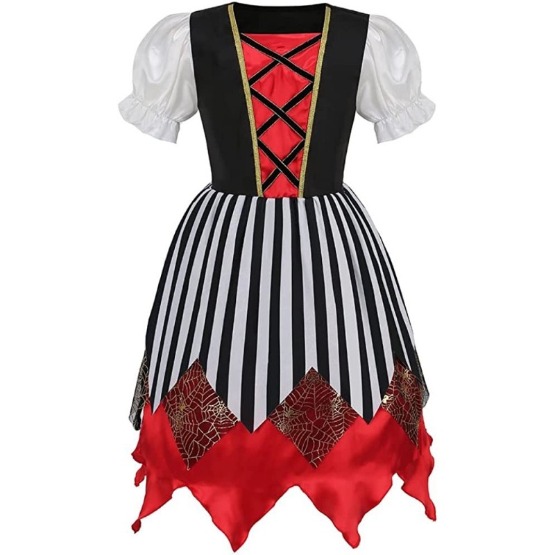 Girls Pirate Princess Costume Buccaneer Themed Helloween Party for Kids $33.98 Kids' Costumes