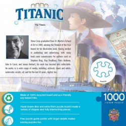 1000 Piece Jigsaw Puzzle for Adults Family Or Kids - Titanic Collage - 19.25"x26.75 $28.84 Jigsaw Puzzles