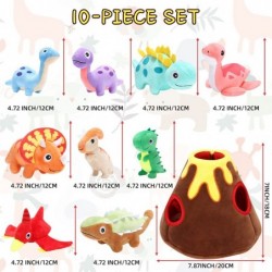 Dinosaur Volcano House with 9 Plush Dinosaurs Stuffed Animals Dinosaur Plush Gifts Toys for Kids Boys Girls $57.77 Stuffed An...