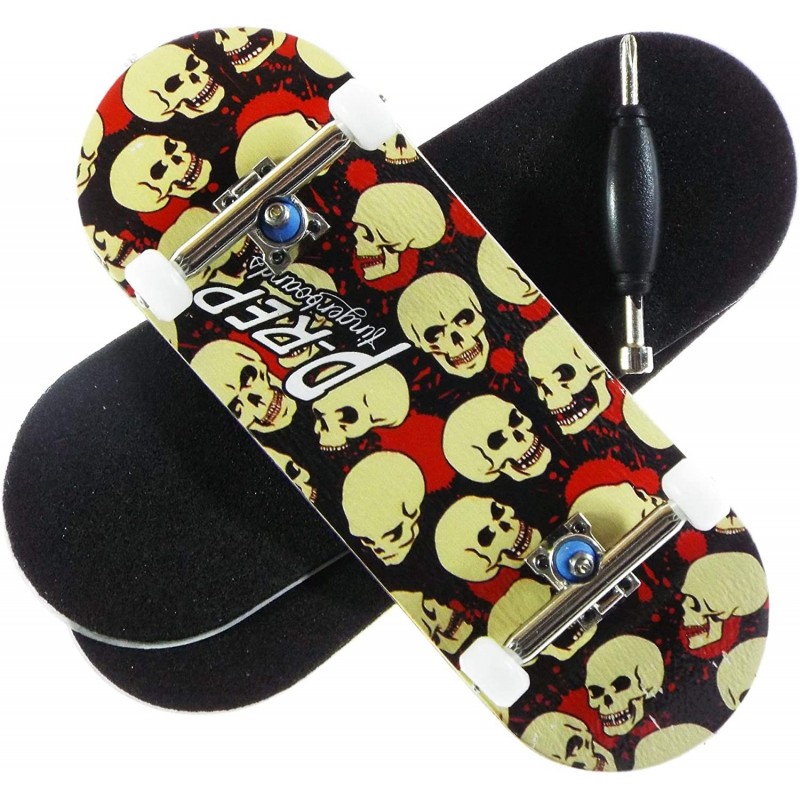 Skull - Solid Performance Complete Wooden Fingerboard (Chromite 34mm x 97mm) $40.94 Finger Toys