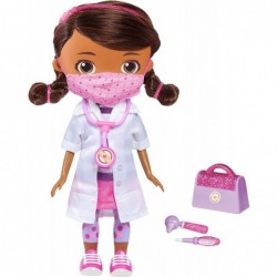 Disney Junior Doc McStuffins Wash Your Hands Singing Doll With Mask & Accessories $40.03 Doll Playsets