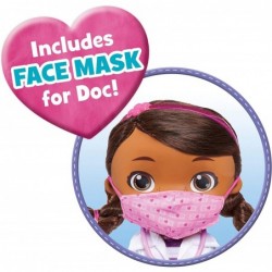 Disney Junior Doc McStuffins Wash Your Hands Singing Doll With Mask & Accessories $40.03 Doll Playsets