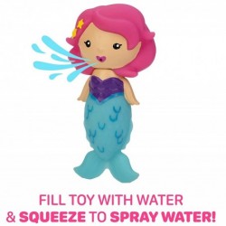 Mermaid Aquatic Bath Squirter Toy Bpa Free 6+ Mth 5 $15.41 Bathtub Toys