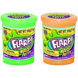 Flarp Noise Fart Putty (Pack of 2) Plus 1 Bouncy Ball Fart Noise Maker Slime | Item 10041-2A $19.58 Slime & Putty Toys