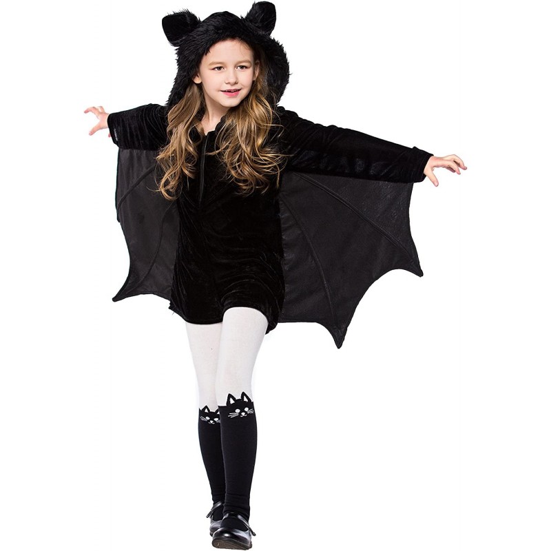 Girls' Vampire bat Costume Halloween Animal Cute Dress up $29.66 Kids' Costumes